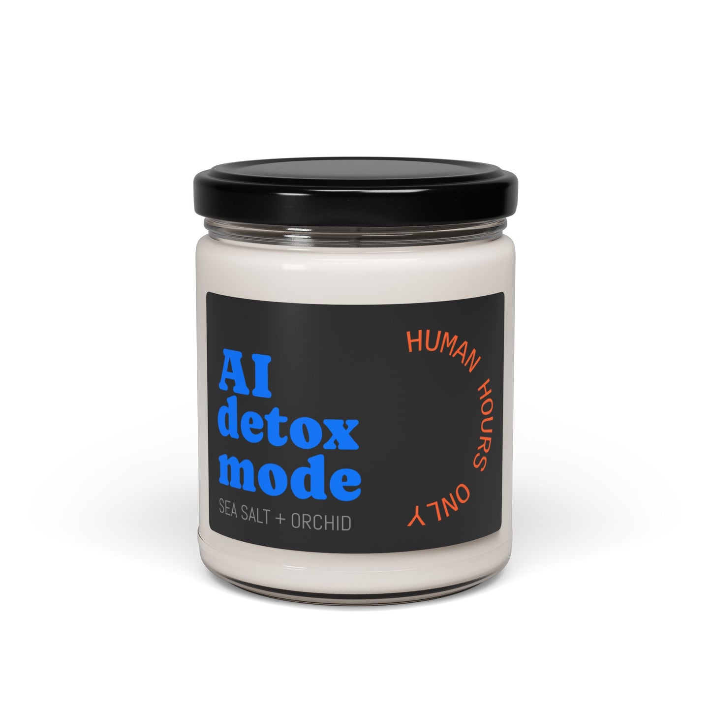 AI Detox Mode Scented Soy Candle