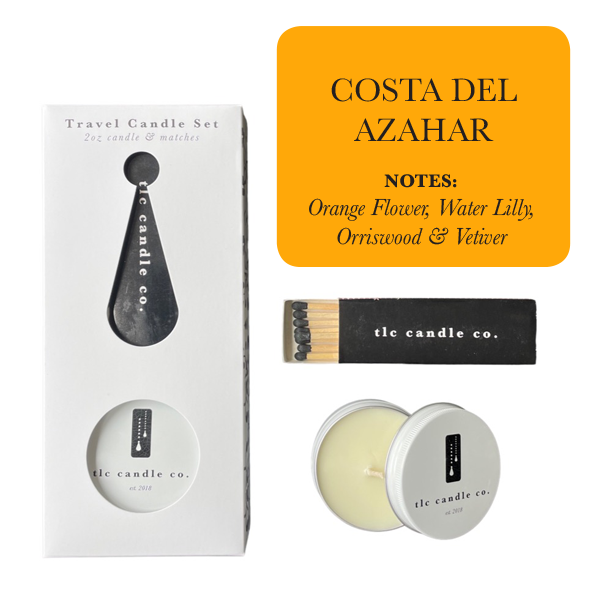 Costa Del Azahar Travel Candle