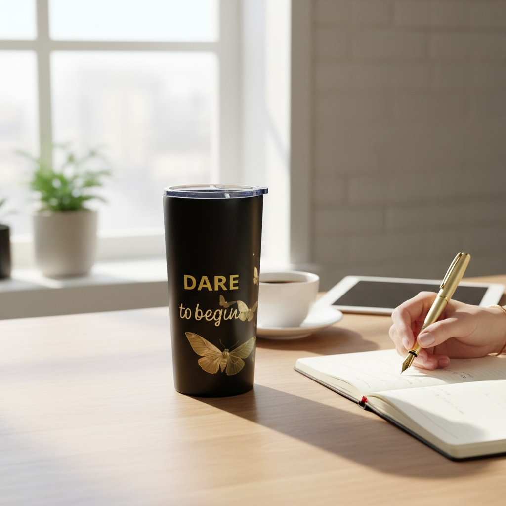 Dare to Begin SS Tumbler