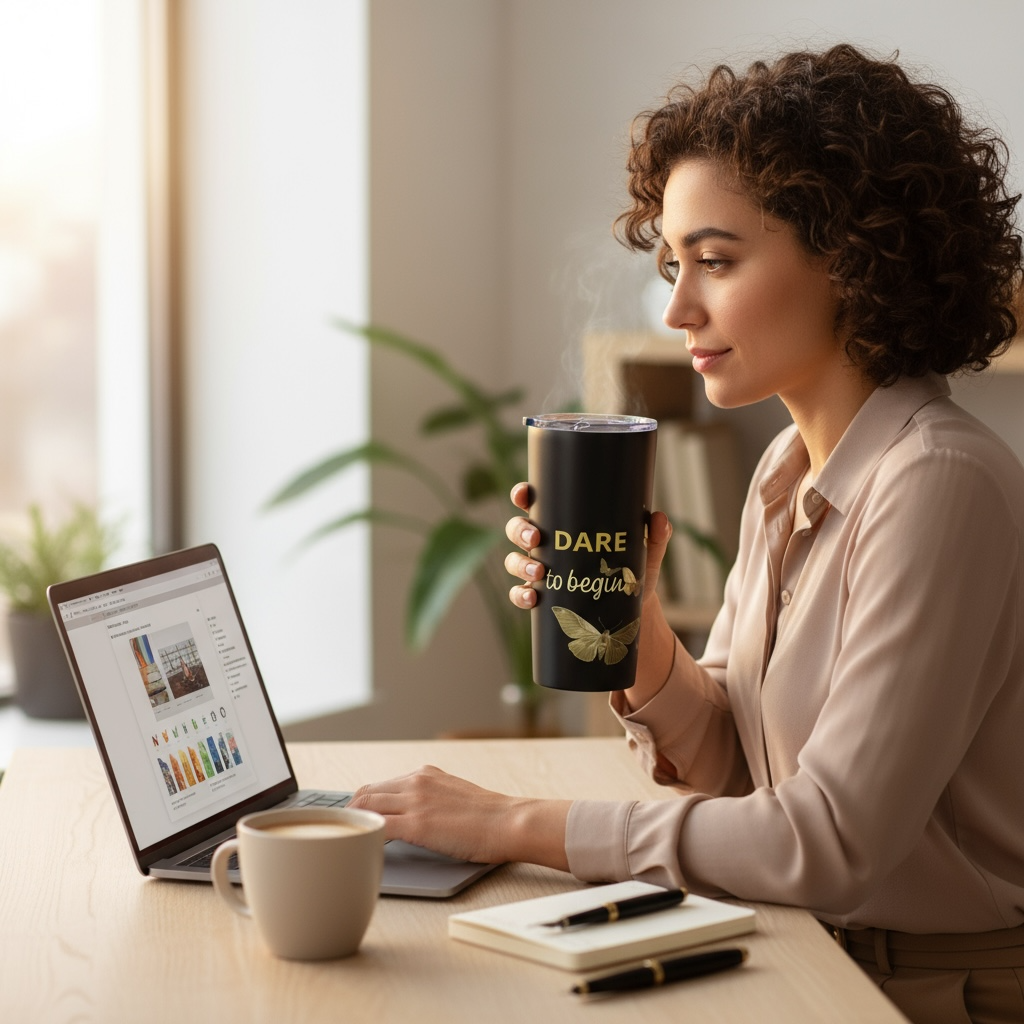 Dare to Begin SS Tumbler