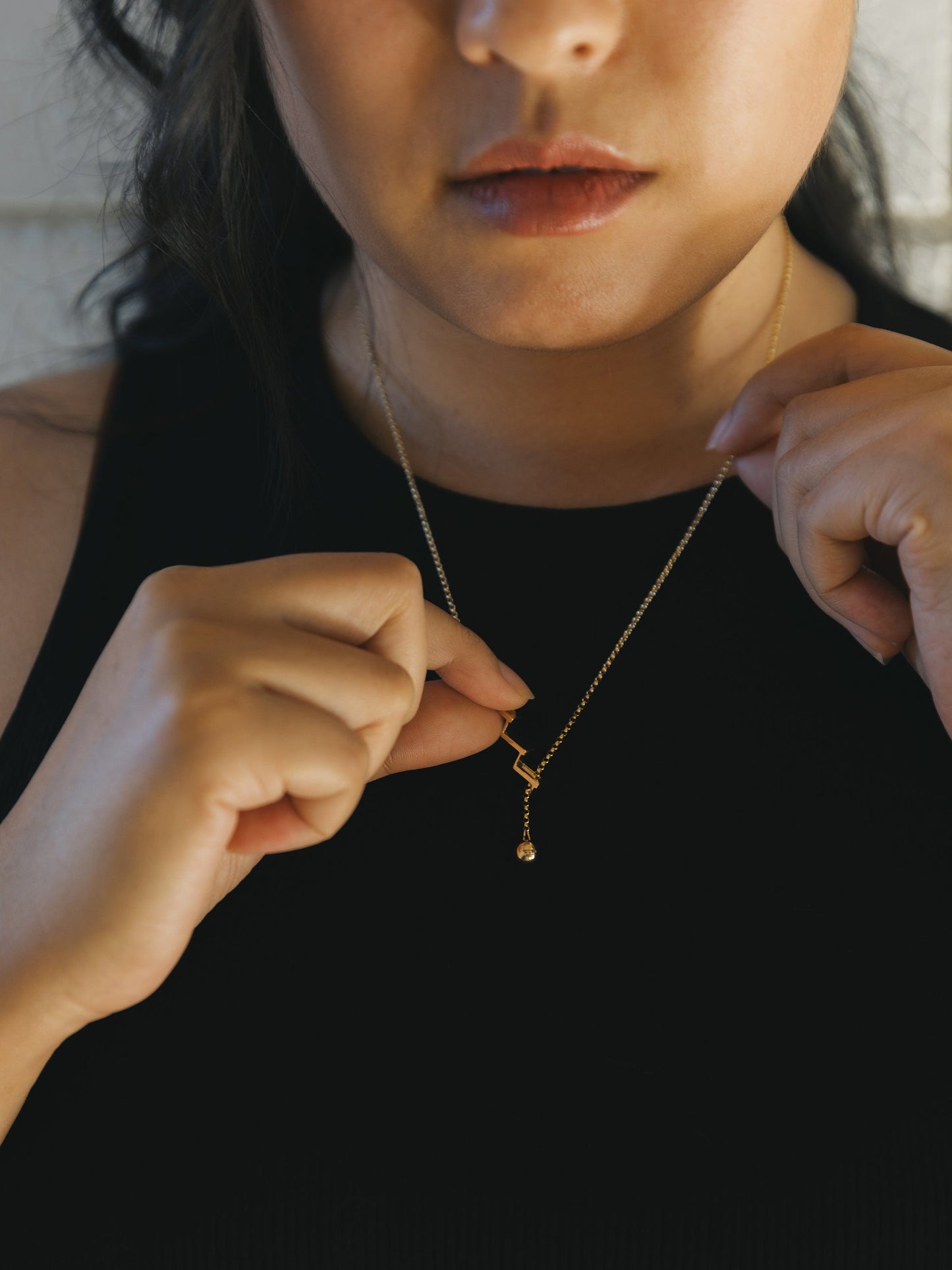 Ascend Lariat Adjustable Necklace